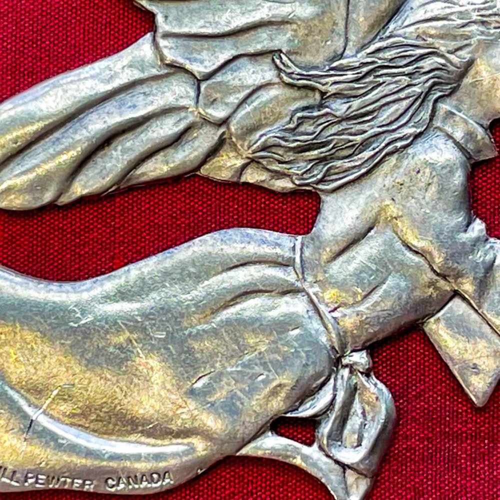 ▪️VTG▪️1980's 1990's Lot of 2 Brooch Pins & 1 Pendant Angel Jewelry Pieces - Picture 6 of 10